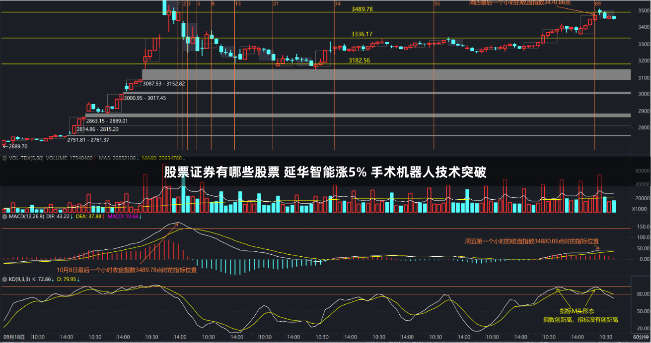 股票证券有哪些股票 延华智能涨5% 手术机器人技术突破